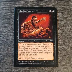 MTG Shallow Grave Mirage LP - Image 1