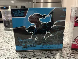 Black Bolt and White Flare Pokemon Center ETB Elite Trainer Box - NEW Sealed - Image 4