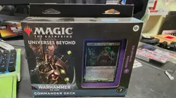 Factory Sealed MTG Universes Warhammer 40K Commander Necron Dynasties Deck - Image 3