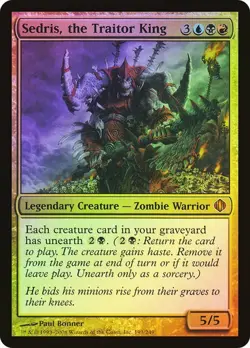 Sedris, the Traitor King FOIL x1 Shards of Alara MTG Magic Legendary Creature - Image 1