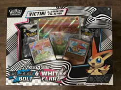 Pokemon VICTINI Black Bolt & White Flare Sealed Illustration Collection Box - Image 1