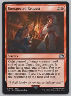 MTG Playset (4) - Final Fantasy - Unexpected Request #167 -j509 - Image 2