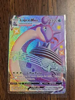 Pokemon TCG Lapras VMAX SV111/SV122 Shining Fates: Shiny Vault Holo - Image 1