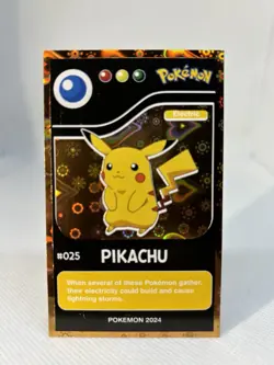 Pikachu - BLACK KANTO - POKEMON CARDS - ( PSA , BGS , CGC ) - Image 1