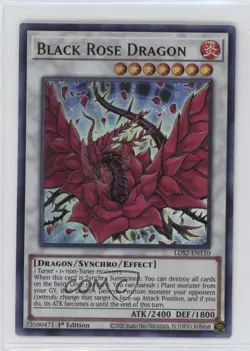 Black Rose Dragon Ultra Rare 1st Ed. YuGiOh Legendary Duelists: Season 2 - Image 1