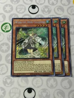 3x Wynn the Wind Channeler - MP21-EN158 - Prismatic Secret (NM) - Yugioh Playset - Image 1