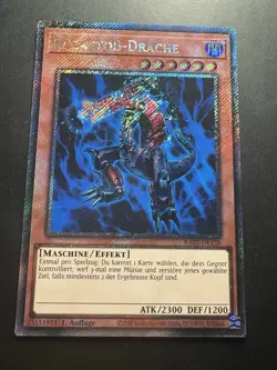 Yugioh! Ruckstoss-Drache Platinum Secret Rare - RA03-DE138 1. Auflage - Deutsch - Image 1