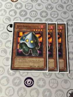 3x UFO Turtle - Common (NM) - Yugioh Playset - Image 1