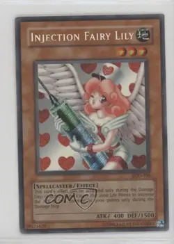 Injection Fairy Lily Unlimited YuGiOh Legacy of Darkness #LOD-0100 2003 - Image 1