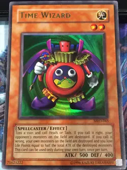 YuGiOh! TCG - Time Wizard - Metal Raiders (MRD-065) Lightly Played - Image 1