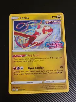 Latias - SWSH171 - Pokemon Sword & Shield Promo PreRelease Holo Rare Card NM - Image 1