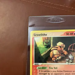 Growlithe Sandstorm Regular Card 65/100 Near Mint Condition Pokemon - Image 4