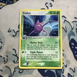 Crobat (3/101) EX Hidden Legends Holo Pokemon Card! - Image 1