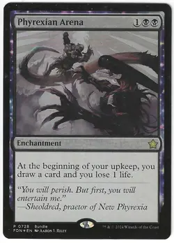 MTG - Promotional: Phyrexian Arena (Foil - FDN) Special Card #728 - Image 1
