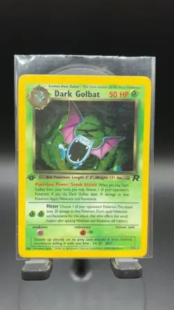 Pokemon Team Rocket Holo 2000 WOTC Rare Vintage Card PSA 10 Potential - Image 1