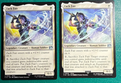 Magic the Gathering MTG Zack Fair x2 Uncommon Cards NM/M Final Fantasy - Image 1