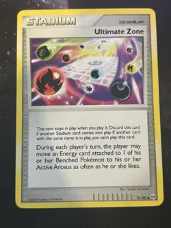 ULTIMATE ZONE 91/99 - Arceus - Uncommon - Pokemon Card - LP - Image 1