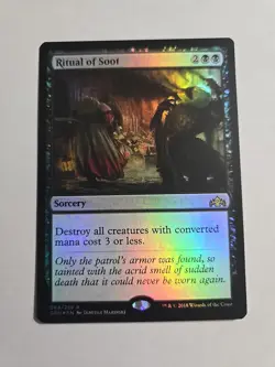 Ritual of Soot FOIL x1 - MTG ENGLISH Rare - Check My Store! - Image 1