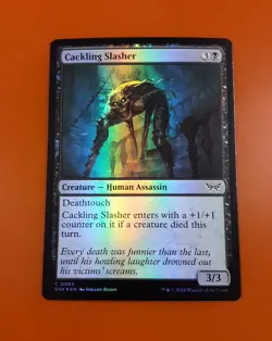 1x Cackling Slasher | FOIL | Duskmourn: House of Horror | MTG Magic Cards - Image 3