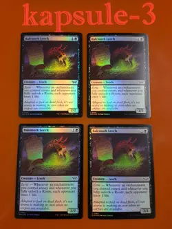4x Balemurk Leech | FOIL | Duskmourn: House of Horror | MTG Magic Cards - Image 1