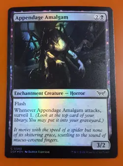 1x Appendage Amalgam | FOIL | Duskmourn: House of Horror | MTG Magic Cards - Image 1