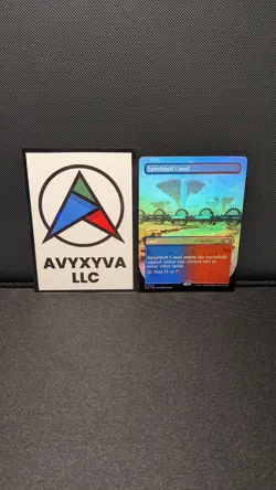 1 x Spirebluff Canal Foil Borderless OTJ NM MTG - Image 1