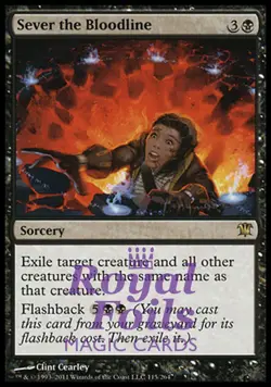 Sever the Bloodline 2x FOIL ISD MTG Innistrad Rare MINT black - Image 1