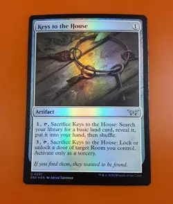 1x Keys to the House | FOIL | Duskmourn: House of Horror | MTG Magic Cards - Image 3