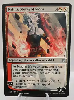 Nahiri, Storm of Stone MTG War of the Spark Regular - Image 1