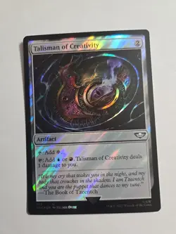 Talisman of Creativity Surge Foil x1 - MTG ENGLISH Rare - Check My Store! - Image 1
