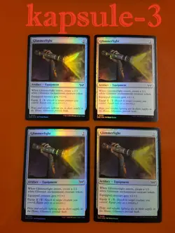 4x Glimmerlight | FOIL | Duskmourn: House of Horror | MTG Magic Cards - Image 1