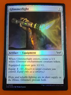 1x Glimmerlight | FOIL | Duskmourn: House of Horror | MTG Magic Cards - Image 1