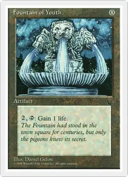 FOUNTAIN OF YOUTH x1 mtg NM Chronicles 1 Common - Image 1