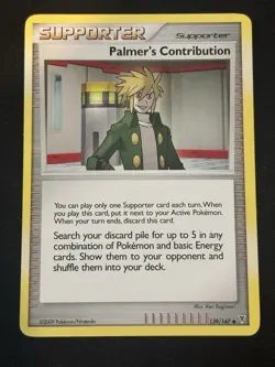 Palmer's Contribution - 139/147 - Uncommon LP English Pokemon Supreme Victors - Image 1