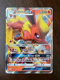 NM! Flareon GX - SM171 - Pokemon Sun & Moon Promo Ultra Rare Card - Image 1