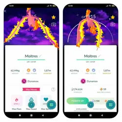Pokemon Shiny Dynamax Moltres - Dark Skies Background (Pls read description) - Image 1