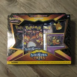 2021 Pokemon TCG: Shining Fates Mad Party Pin Collection Dedenne New Sealed 820650808685 - Image 1