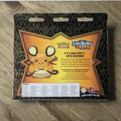2021 Pokemon TCG: Shining Fates Mad Party Pin Collection Dedenne New Sealed 820650808685 - Image 2