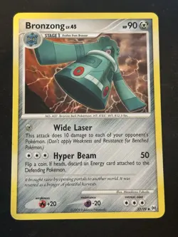 Bronzong - 33/99 - Uncommon LP, English Pokemon Arceus - Image 1