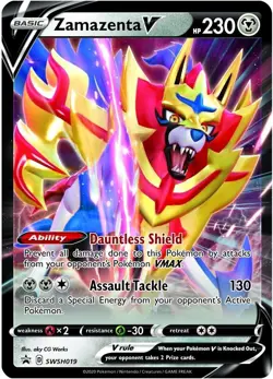 Pokemon Legend of Galar Tin - Zamazenta V Factory Sealed Rebel Clash TCG - Image 2