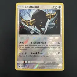 Bouffalant 108/147 - Burning Shadows - Reverse Holo - LP Pokemon TCG - Image 1