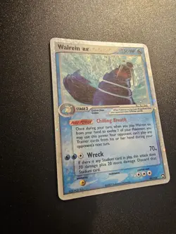 Walrein ex 99/108 EX Powers Keepers Holo Ultra Rare Vintage Pokemon Card - Image 3
