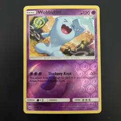 Wobbuffet 49/147 - Burning Shadows - Reverse Holo - LP Pokemon TCG - Image 1