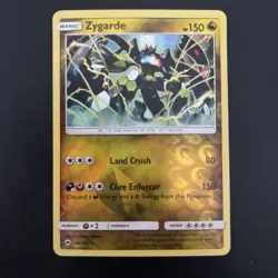 Zygarde 100/147 - Burning Shadows - Reverse Holo - LP Pokemon TCG - Image 1