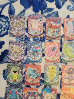 41 cards Pokemon Topps - Series 1 (1999) - Blue Logo - Bulk Lot LP/NM - Image 5