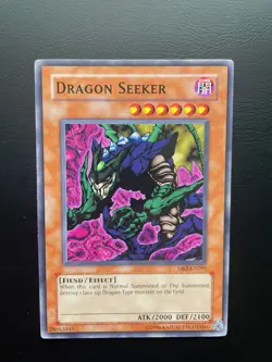 Yugioh Dragon Seeker DB2-EN101 Unlimited Edition Common LP/MP - Image 1