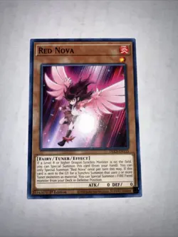 Red Nova DLCS-EN0113 Common 1st Edition Near Mint Yugioh - Image 1
