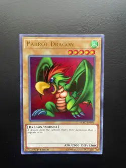 Yugioh Parrot Dragon LCKC-EN096 Ultra Rare 1st Edition NM - Image 1