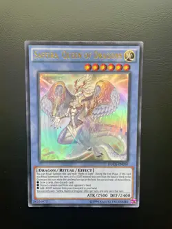 Yugioh Saffira, Queen Of Dragons DUEA-EN050 Ultra Rare MP/HP - Image 1
