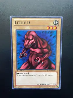 Yugioh Little D LCJW-EN145 1st Edition Common MP/HP - Image 1